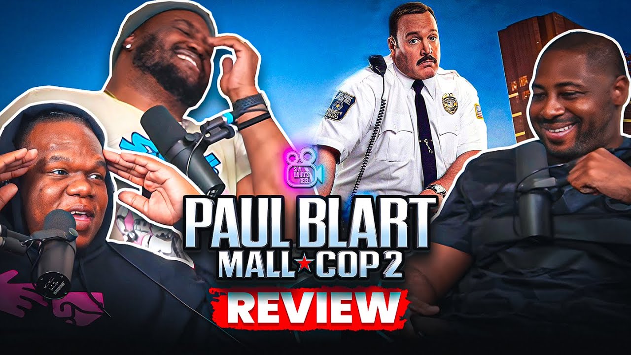 Dom, Q & ILL Hit Vegas with Paul Blart! | Say Whats Reel Reviews Paul Blart: Mall Cop 2 (2015)
