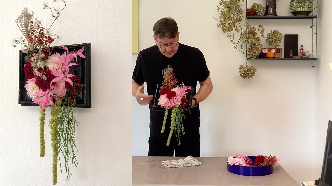 How To Make A Floral Frame Design