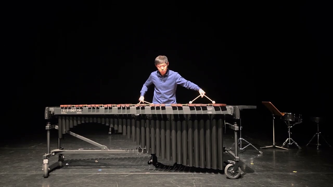 Marimba Solo：Michi Paraphrase（Keiko Abe）- Boao Li
