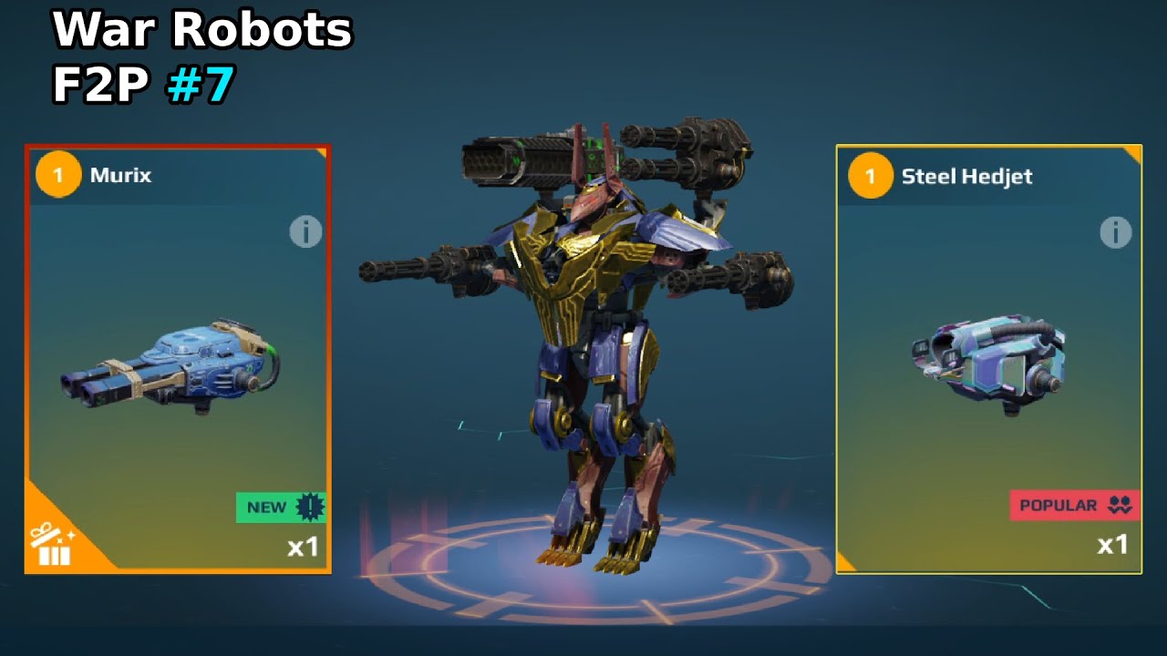 War Robots Free to Play [Part 7] I got Teth Robot