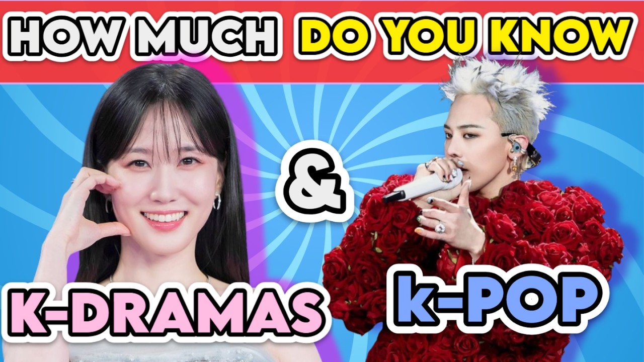 Ultimate KPOP & KDRAMA Challenge 🎯 Test Your Fan Knowledge