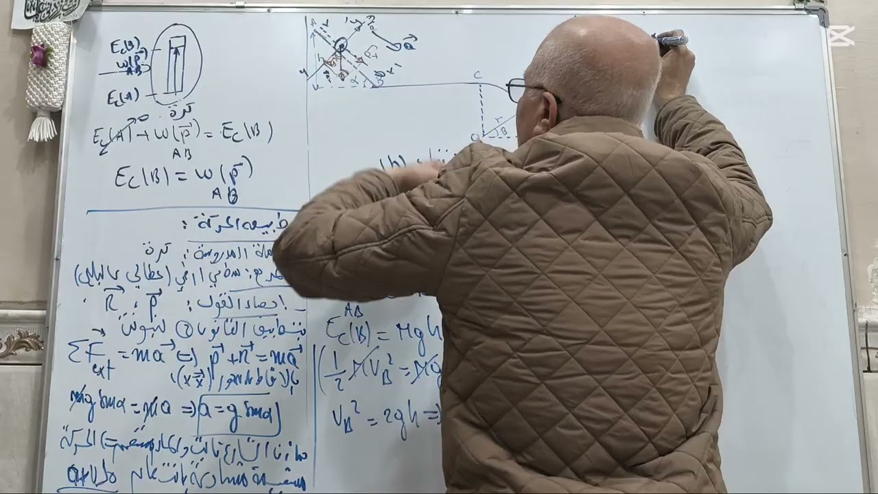 تطبيق حول القانون الثاني لنيوتن| ثالثة ثانوي 🌟