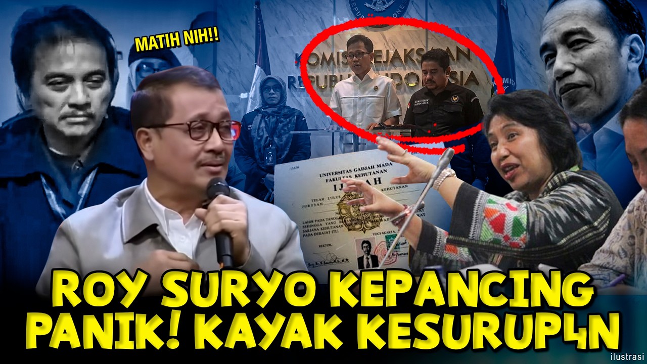 MOSYOKK😂OEGROSENO KENA “BOG3M” KEJAKSAAN👉ROY SURYO SEKETIKA PANIK KAYAK KESURUP4N