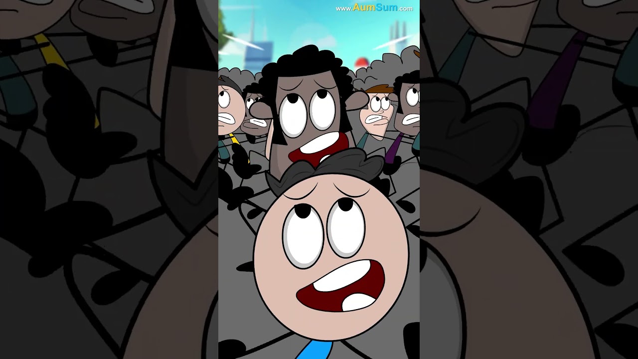 How to Survive a Crowd Rush? | #aumsum #kids #shorts #science