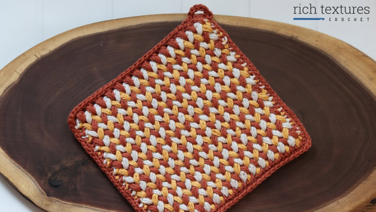 Not So Vintage Hot Pad Crochet Pattern