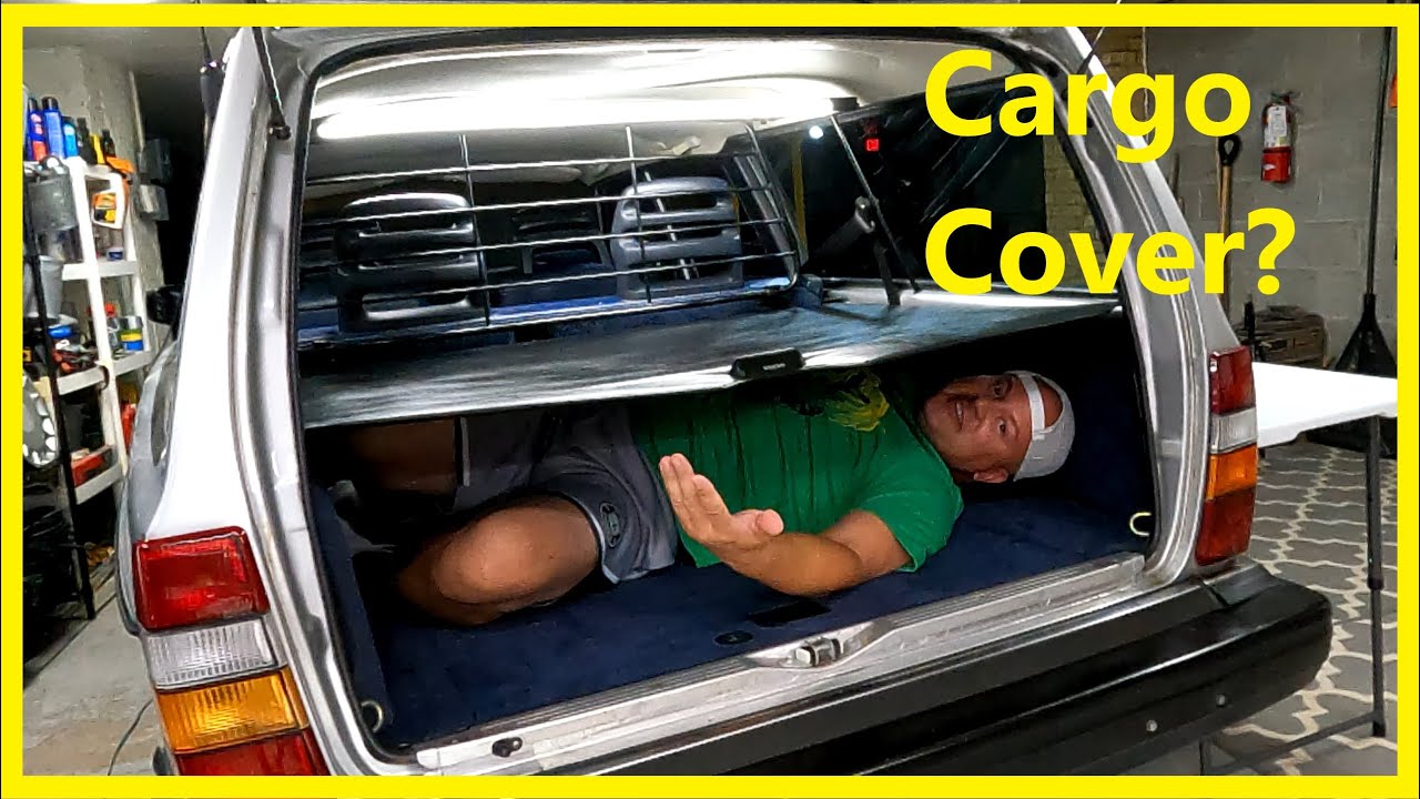 Cargo Cover Install and Tightening Volvo 240 Wagon @volvo240life #volvo #volvoforlife #volvo240