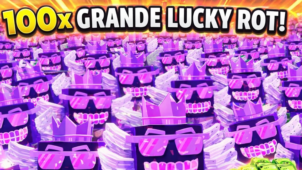 The result of opening 100 grande lucky rots