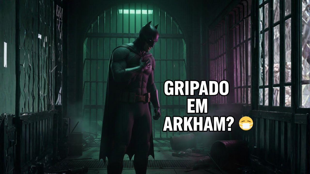 Batman Gripado em Arkham 😷… e o Coringa Aprontou no Final ! | Batman Arkham Asylum PT-BR (Parte 9)