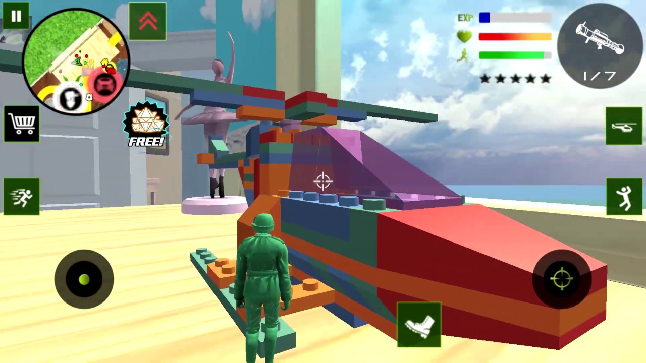 Army Toys Town | Naxeex | Helicopter Gunfight Android Gameplay HD
