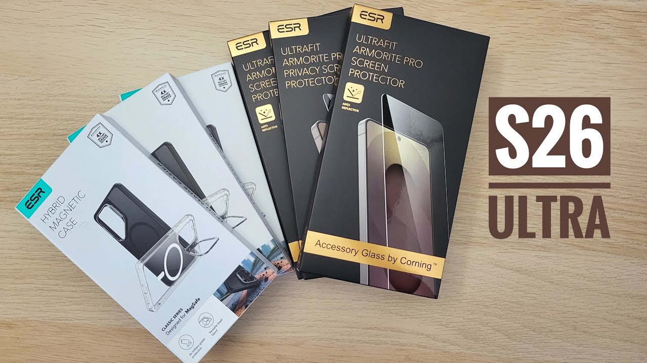 Samsung Galaxy S26 Ultra Cases & Screen Protectors By ESR