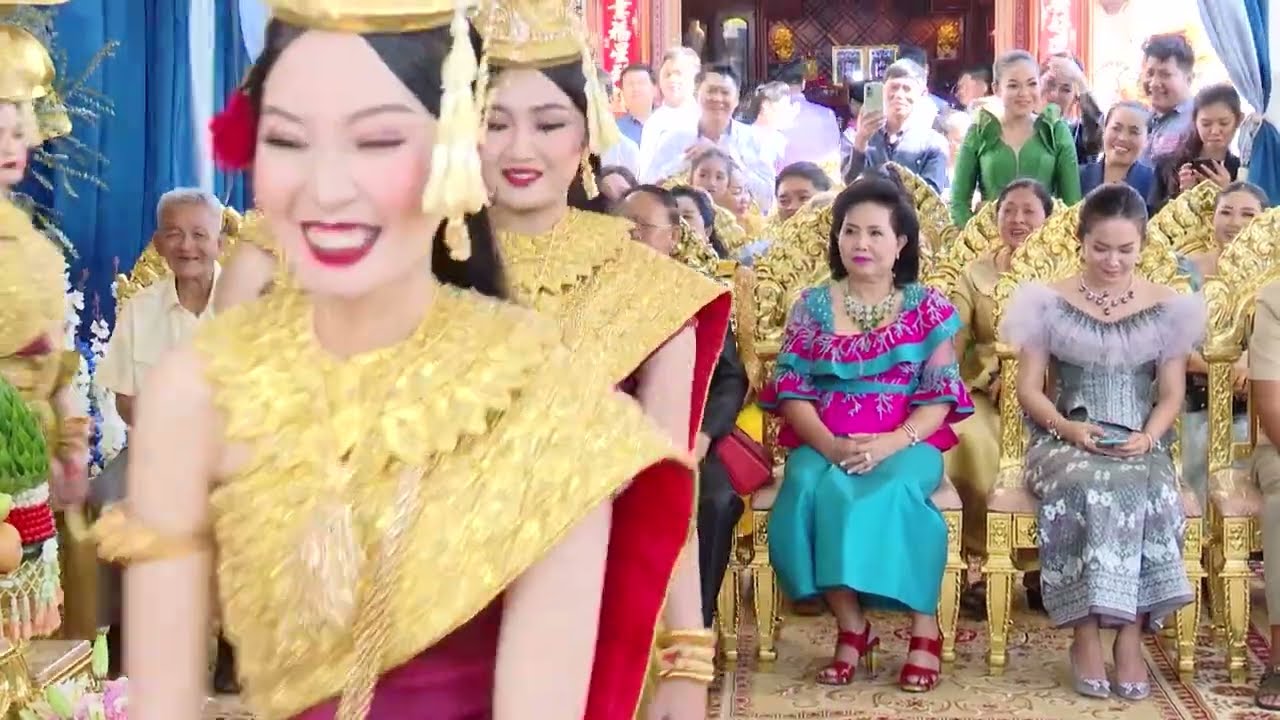 The best Khmer wedding / Khmer traditional wedding ceremony 2023, ភ្លេងការ / Pleng Ka Part 2