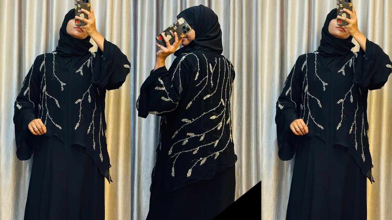 New Abaya Collections/NewPardha models/Abaya/HandworkAbaya/New trendingAbaya/Saudi abaya collection