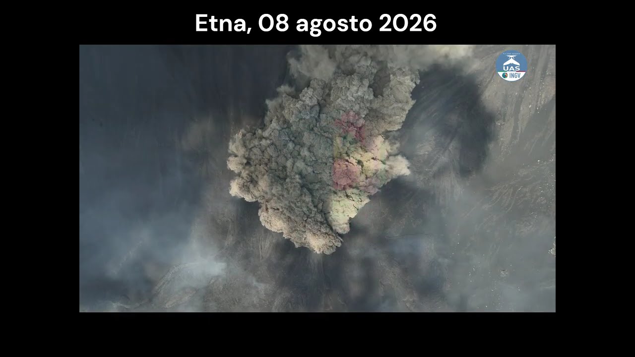 Etna 2026-08-08 apertura di una bocca effusiva