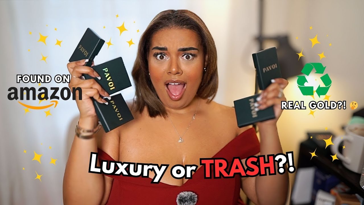 Trying Amazon $14 REAL GOLD (Pavoi Jewelry)