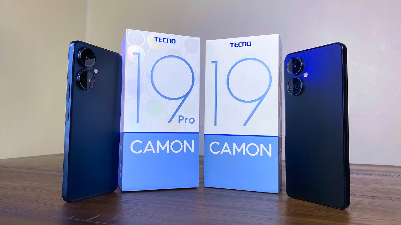 TECNO Camon 19 Pro and Normal - Unboxing & First Impressions