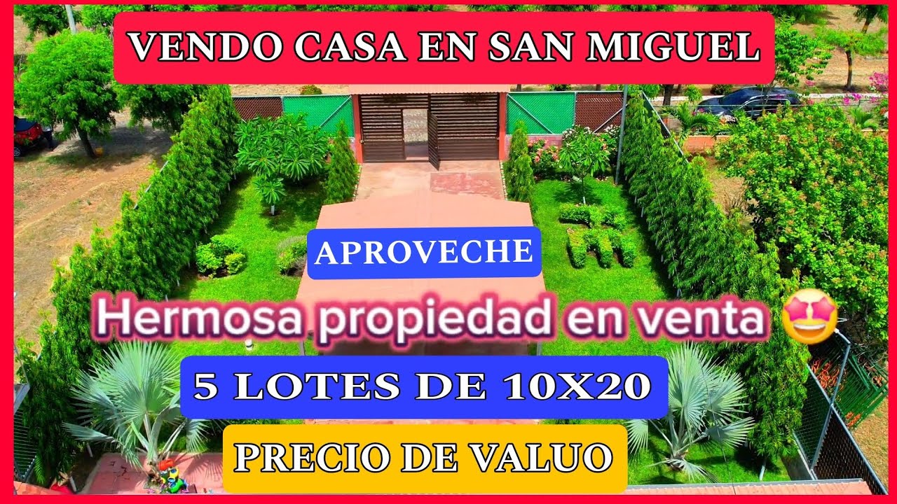 🔴VENDIDA🔴SE VENDE CASA EN SAN MIGUEL LA CASA PERFECTA Y ÚNICA PARA TI NO PIERDAS LA OPORTUNIDAD