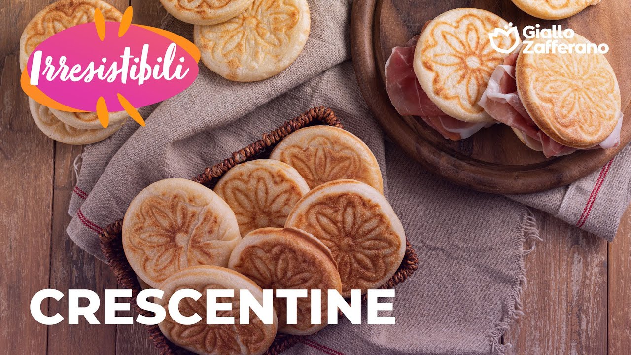 CRESCENTINE (o TIGELLE) - RICETTA PERFETTA!🔥💛
