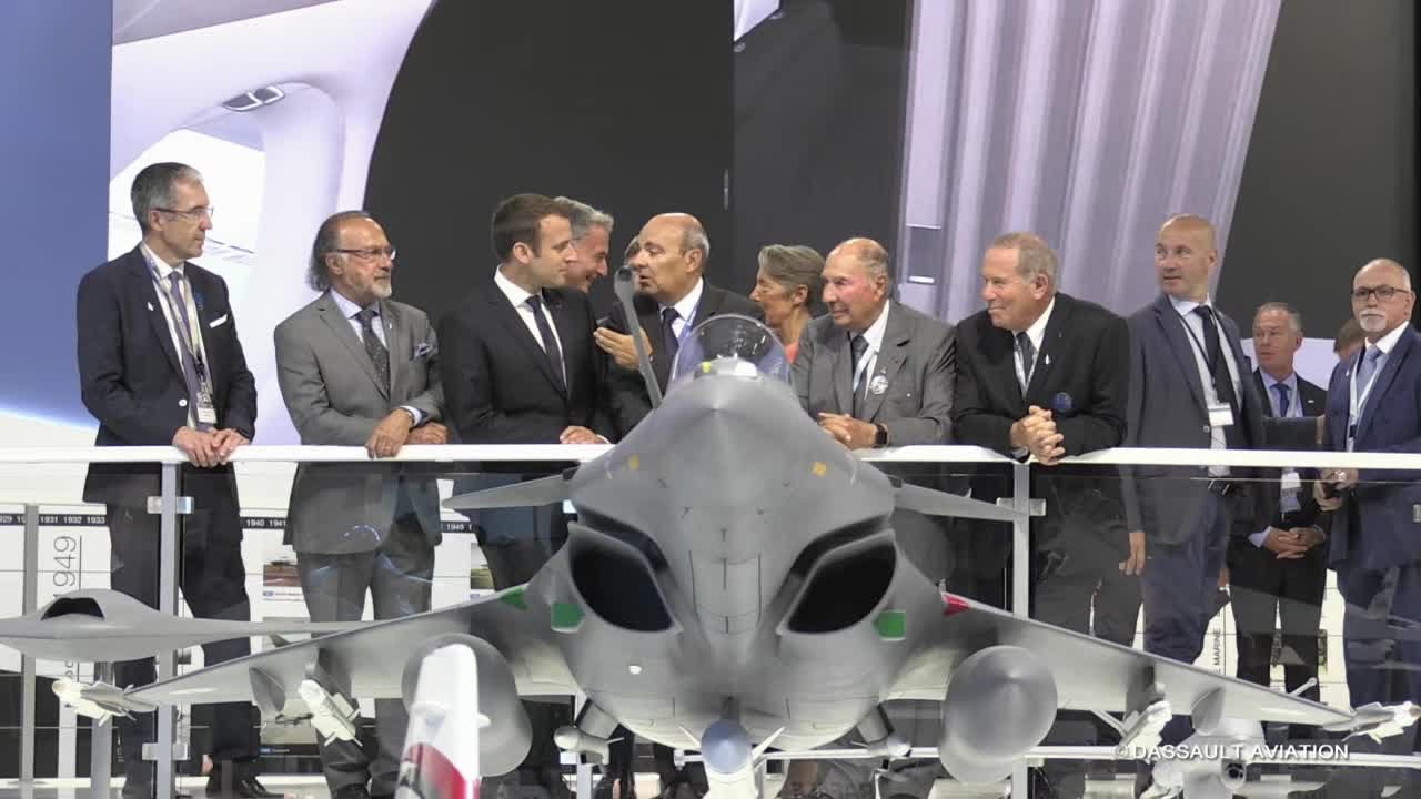 Inauguration by the President of the French Republic - Dassault Aviation