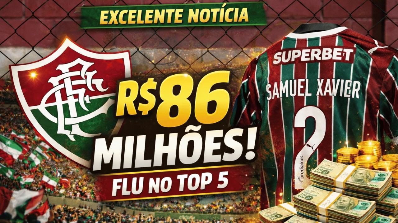 86 MILHÕES - FLUMINENSE RENOVA CONTRATO COM A SUPERBET ATÉ 2029 | X1 FLUMINENSE X FLAMENGO