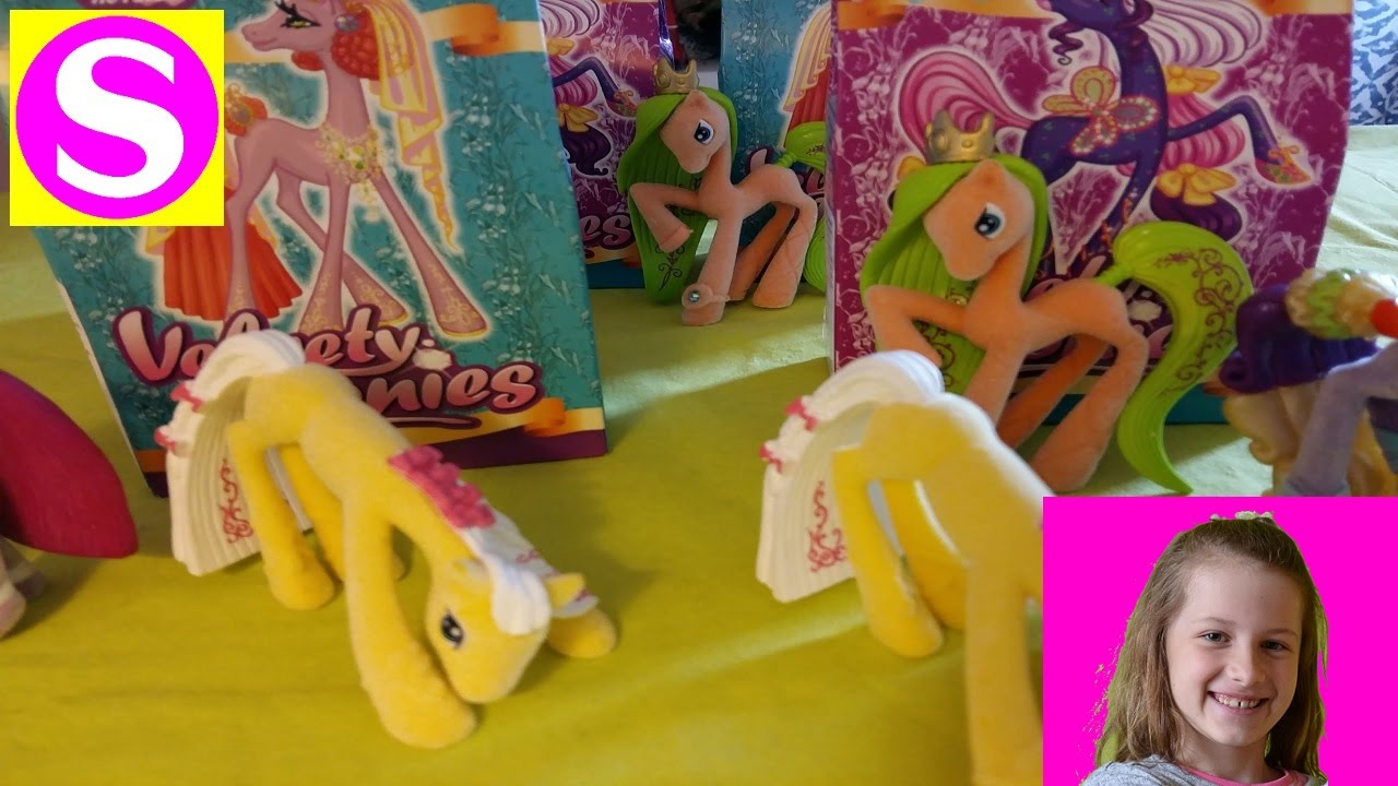 Открываем Новинки  Fox Stories Velvety Funny Toys Velvety Ponies my lovely horsies unboxing