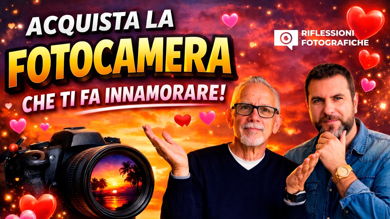 Smetti di guardare le specifiche: ACQUISTA LA FOTOCAMERA CHE TI FA INNAMORARE !