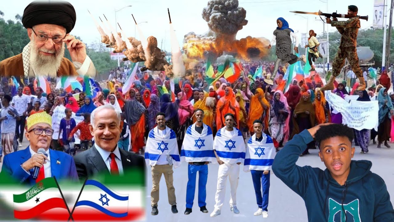 DEG DEG SOMALILAND OO TAAGEERTAY ISRAIL & GANTAALADII IRAN OO KU DHACAAYO