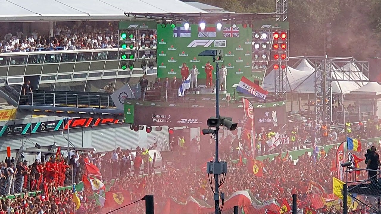 Formula 1 Monza 2019 podio (podium)