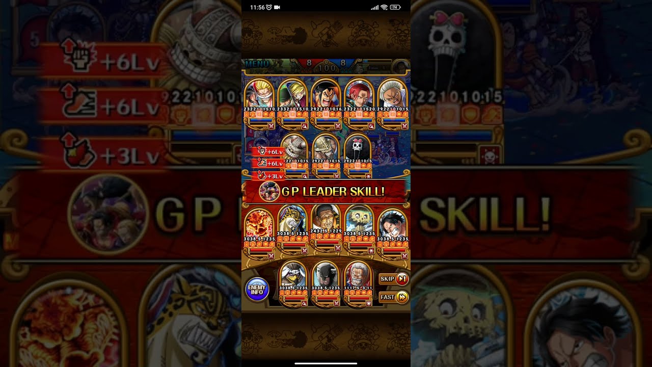 Trying v2 RRG as a leader! Pirate Rumble Grand Party! 32nd season OPTC