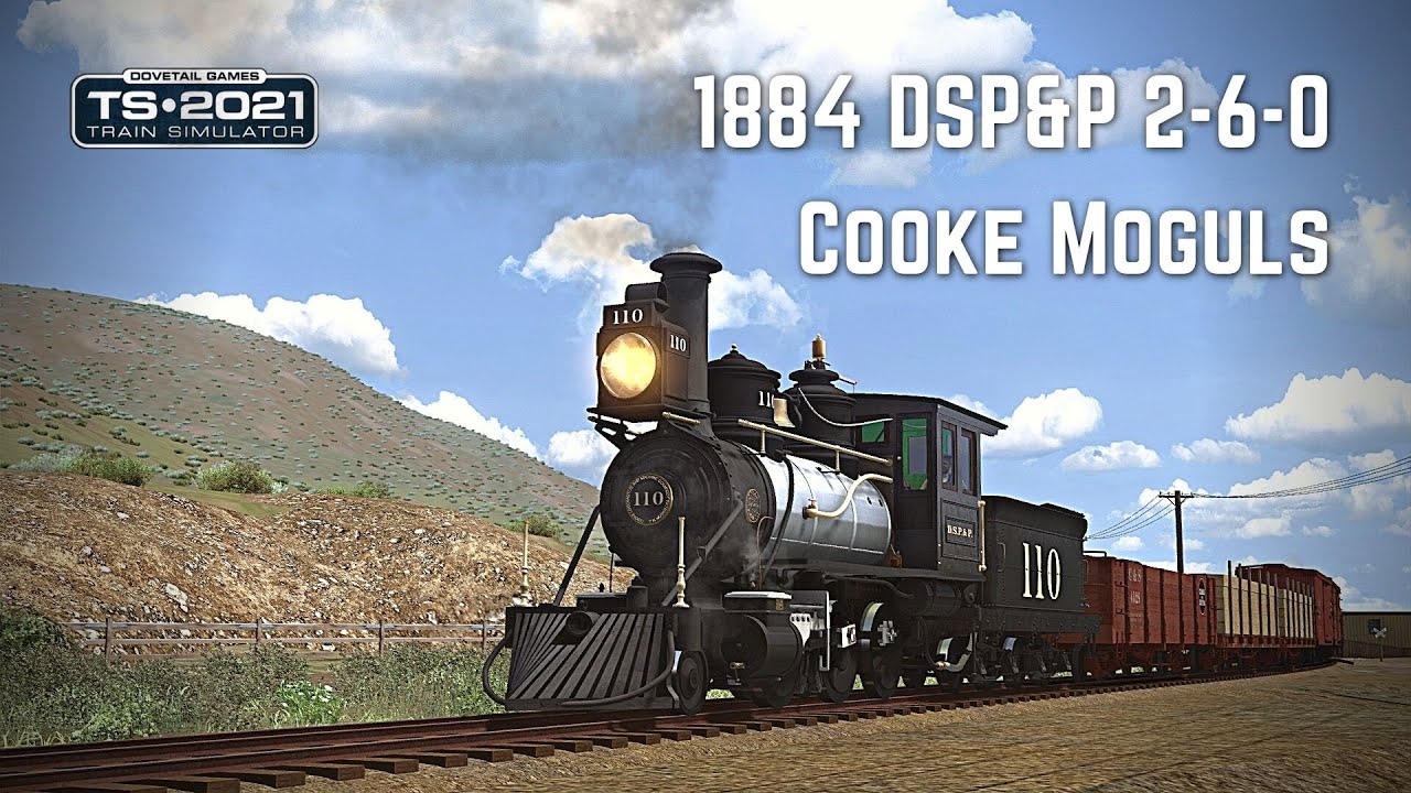 Train Simulator 2021: 1884 «Денвер, Южный Парк и Пасифик» 2-6-0 Cooke Moguls