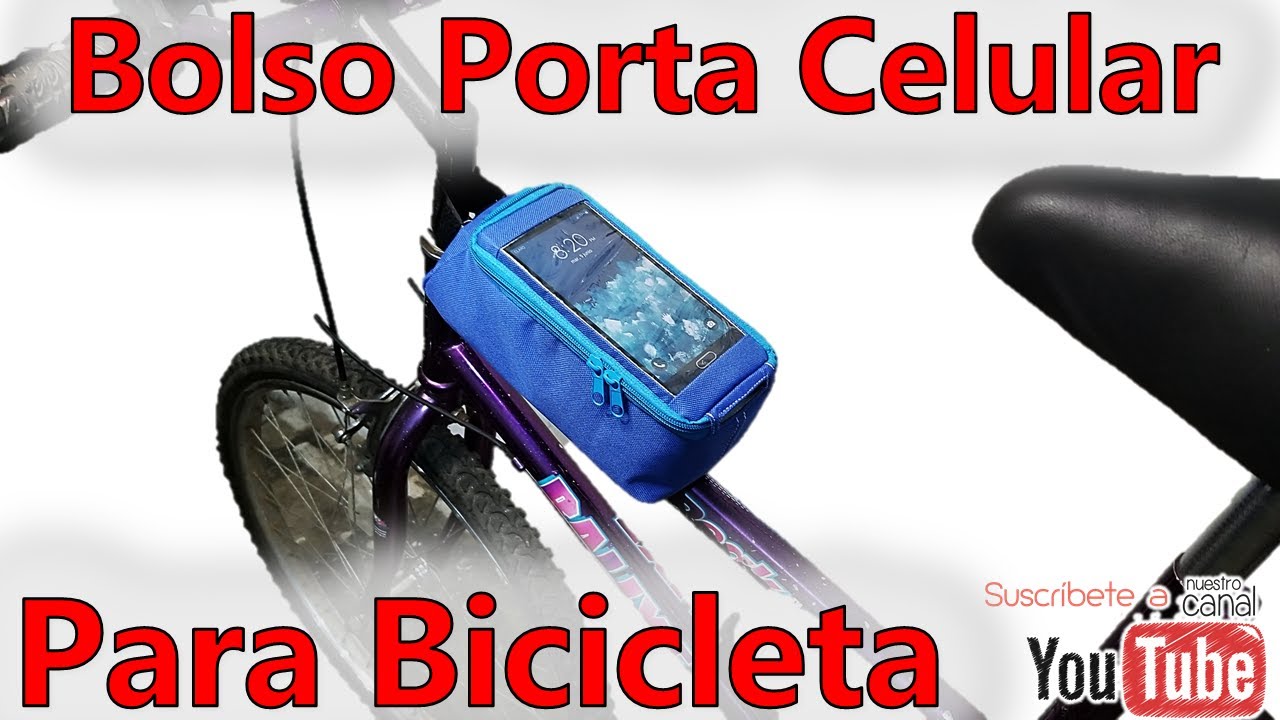 Hacer Bolso porta Celular para Bicicleta Deliveries Repartidor Patrón Bicycle Cell Phone Bag pattern