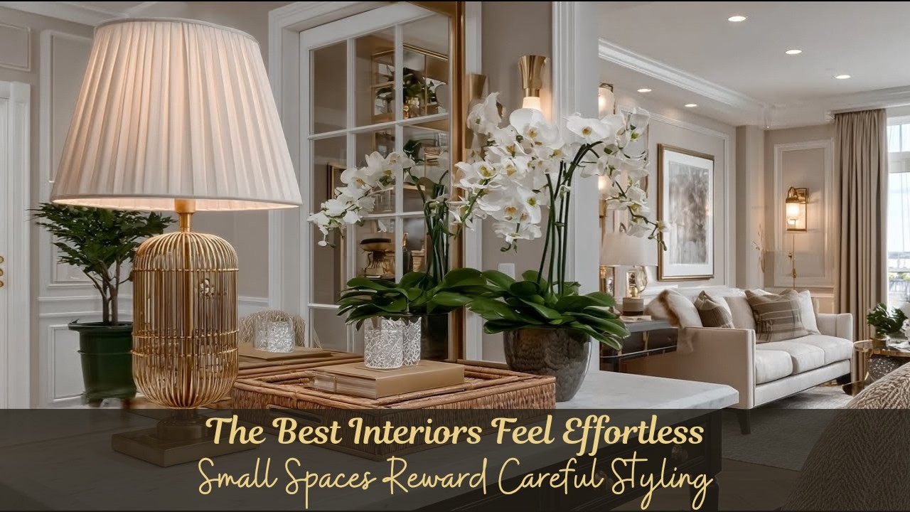 Small Space, Big Impact Luxury Decor 2026 | Simple Secrets for Elegant Cozy Home Interiors