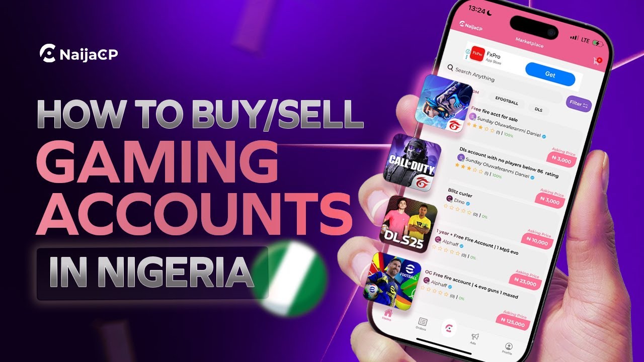 How to Buy & Sell Your Gaming Accounts on NaijaCP Marketplace (Guide) | Sell eFootball, CODM & More!