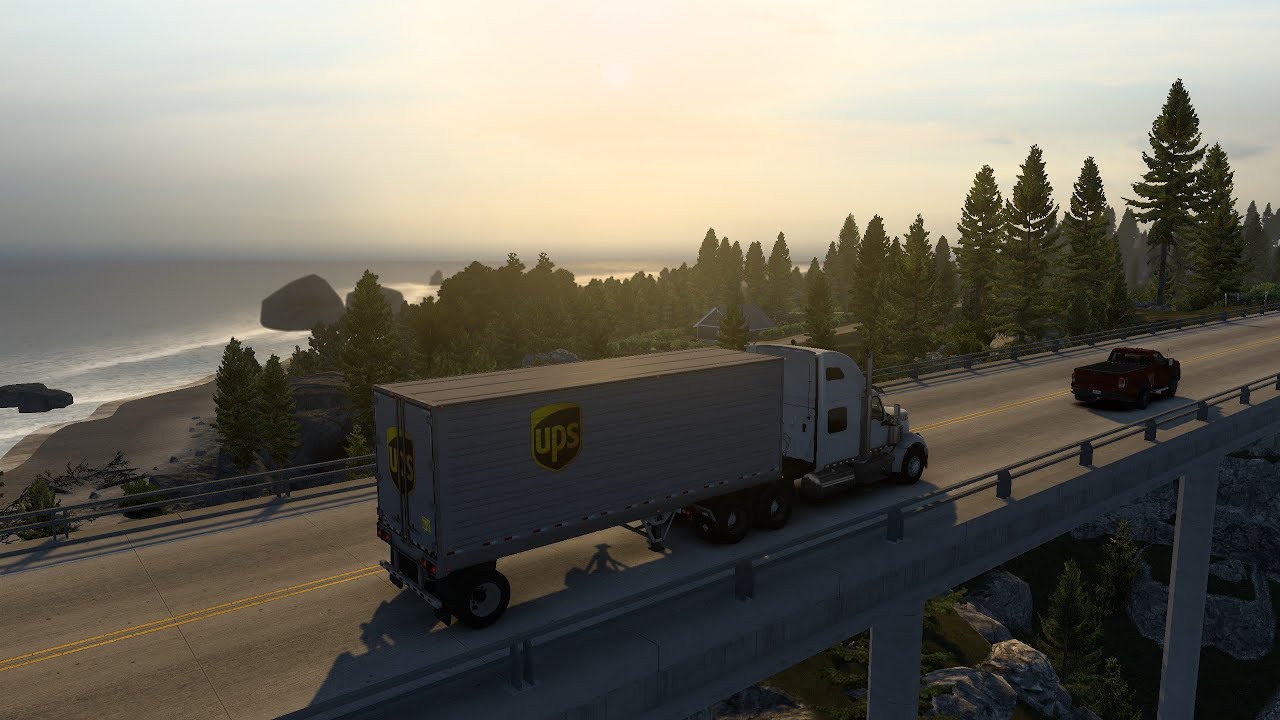 A Quiet Morning Delivery to Coos Bay