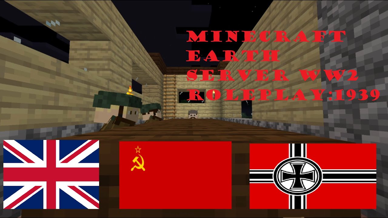 Minecraft ww2 roleplay server with the world map!: 1936