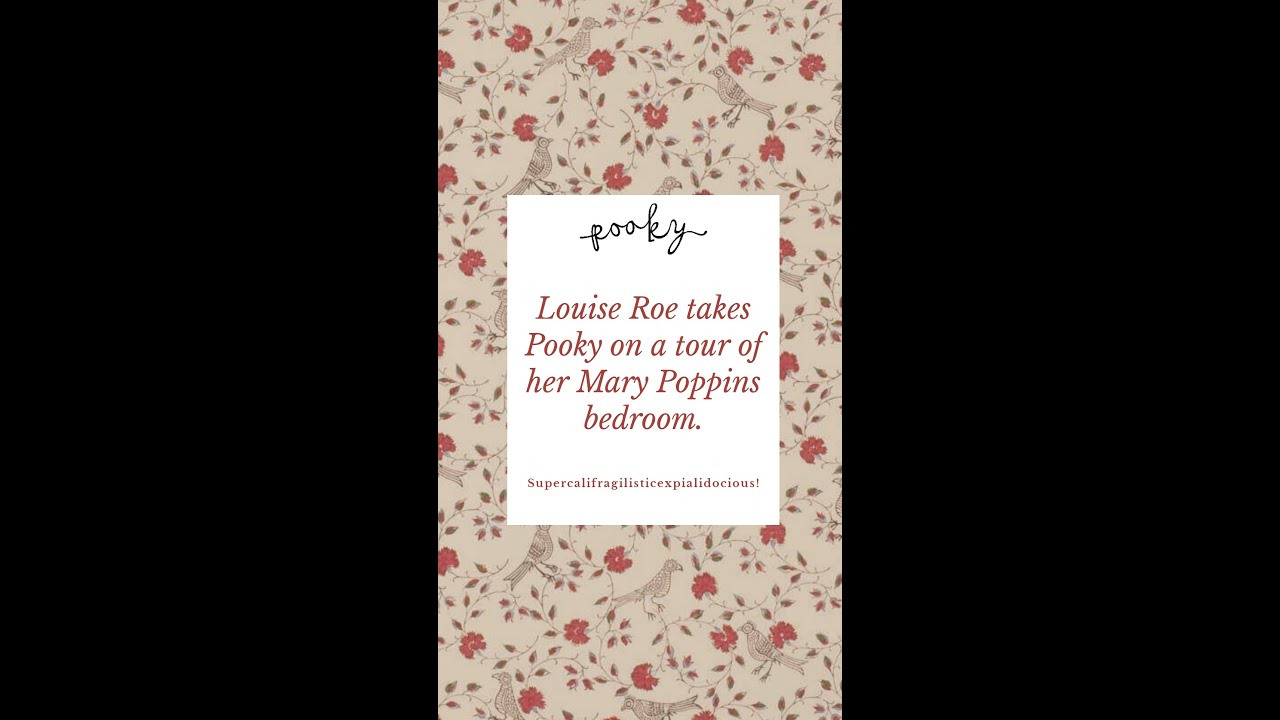 Louise Roe takes Pooky on a tour of her 