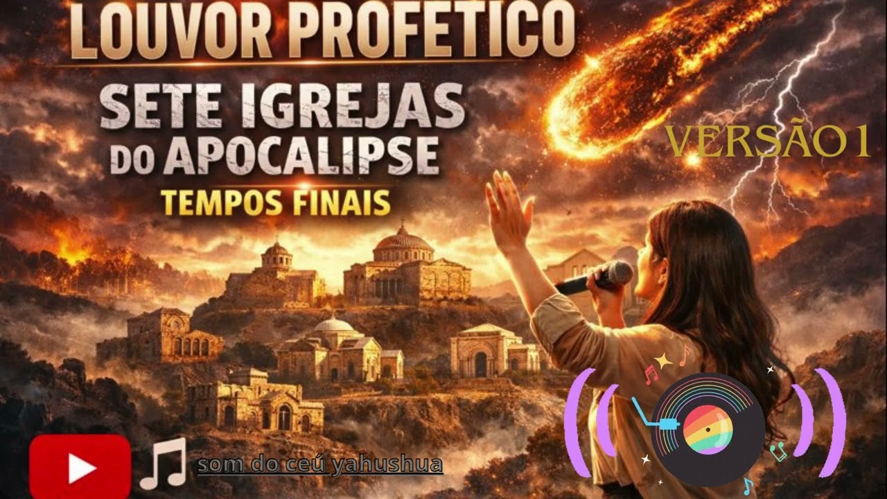 LOUVOR PROFÉTICO — “SETE IGREJAS DO APOCALIPSE | TEMPOS FINAIS” música espiritual