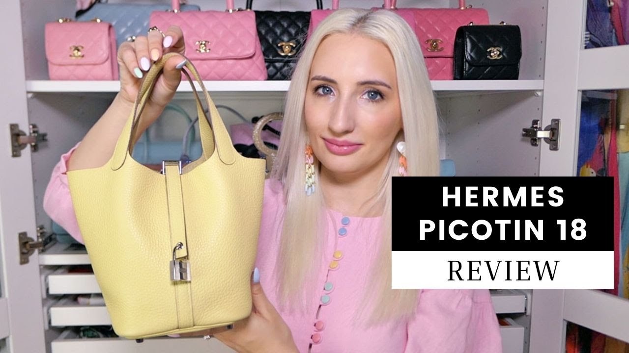 HERMES PICOTIN 18 REVIEW | 7rp vs Samorga Bag Insert