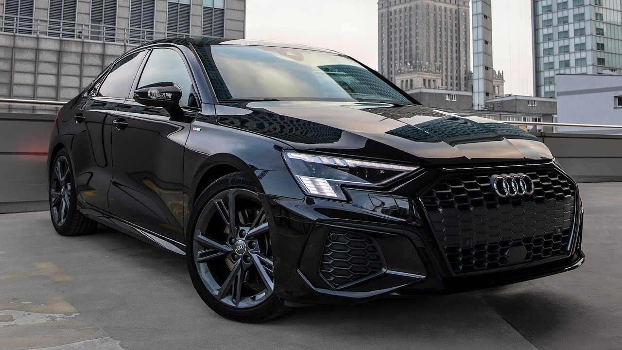 2021 AUDI A3 SEDAN - MURDERED OUT IN AUTUMN WONDERLAND - RS3 IS COMING! 35TFSI in all details