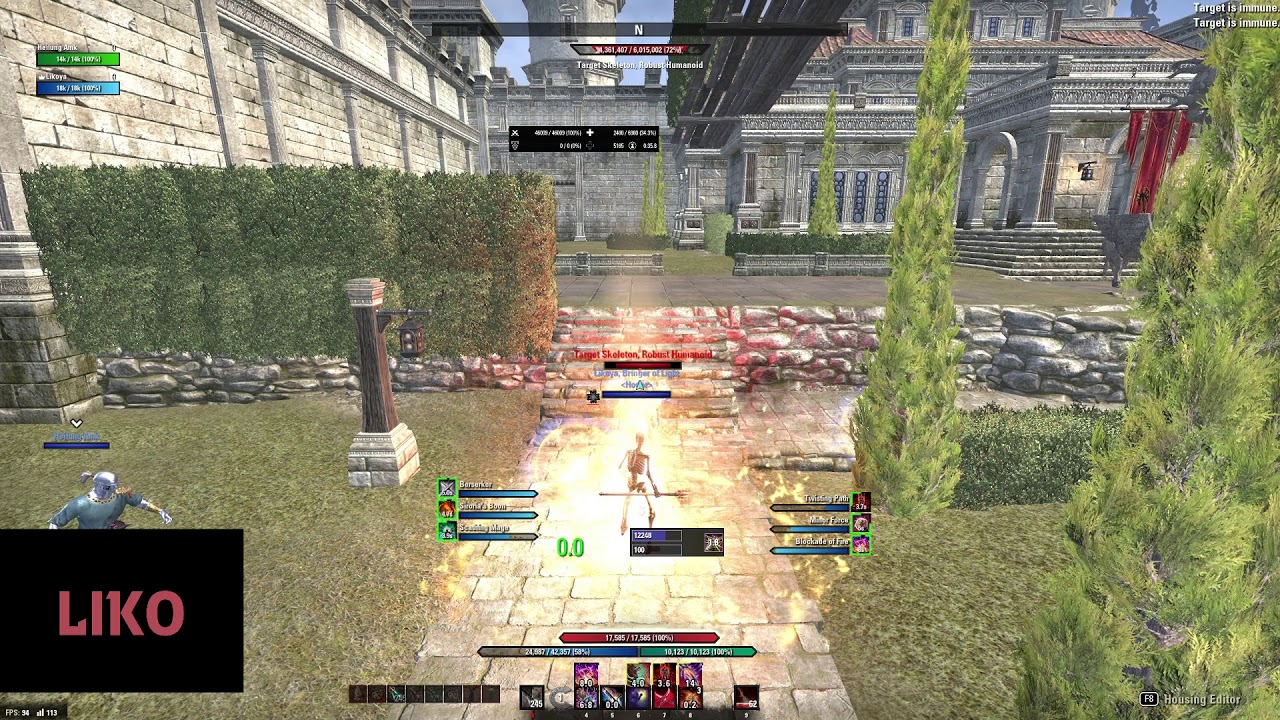 ESO - Magicka Nightblade Trials Rotations and Build (52k+ on 6mil) - See Description - Summerset