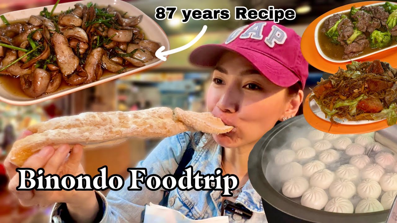 One of the OLDEST Restaurant sa BINONDO | Street Food in Manila Chinatown | FAMOUS Bicho-Bcho