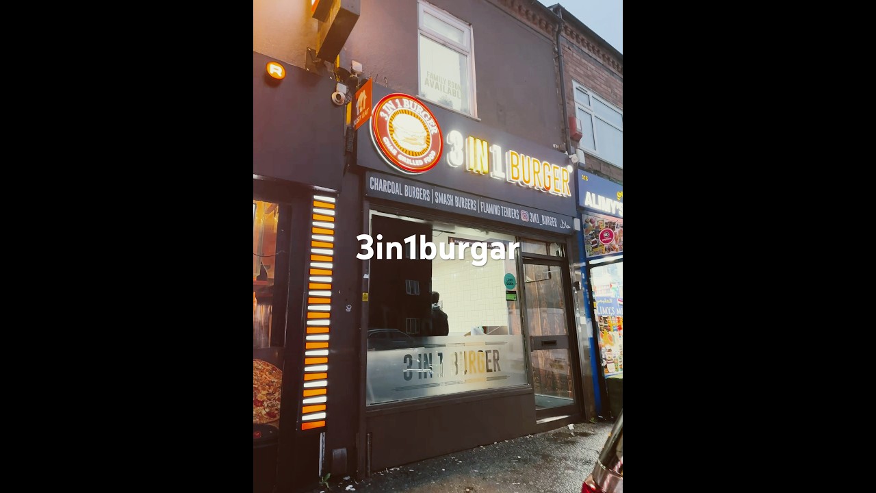 #3in1burger #birmingham #fypシ゚viral