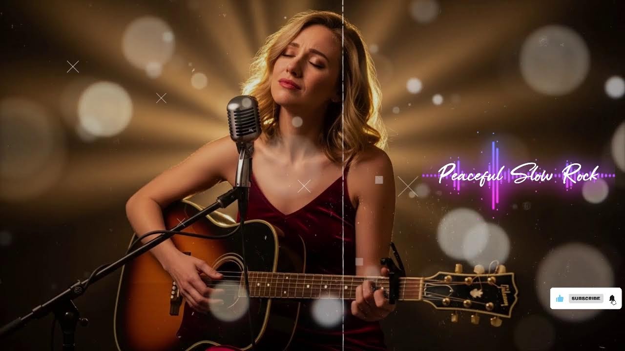 Relaxing Guitar Rock Live 🎸 | Slow & Emotional Rock for Focus and Calm Nights