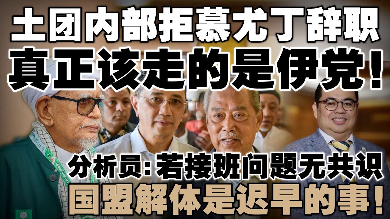 传土团策划“温和转型”：不该牺牲慕尤丁，应把伊党踢出国盟！分析员：若接班问题无共识，国盟解体是迟早的事！