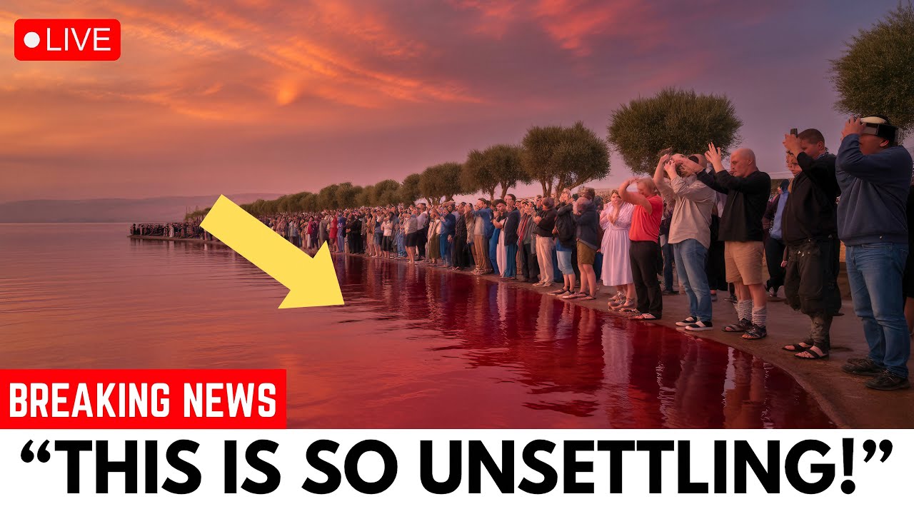 Shocking! SEA of GALILEE Turns BLOOD RED! Is This the Biblical Plague?