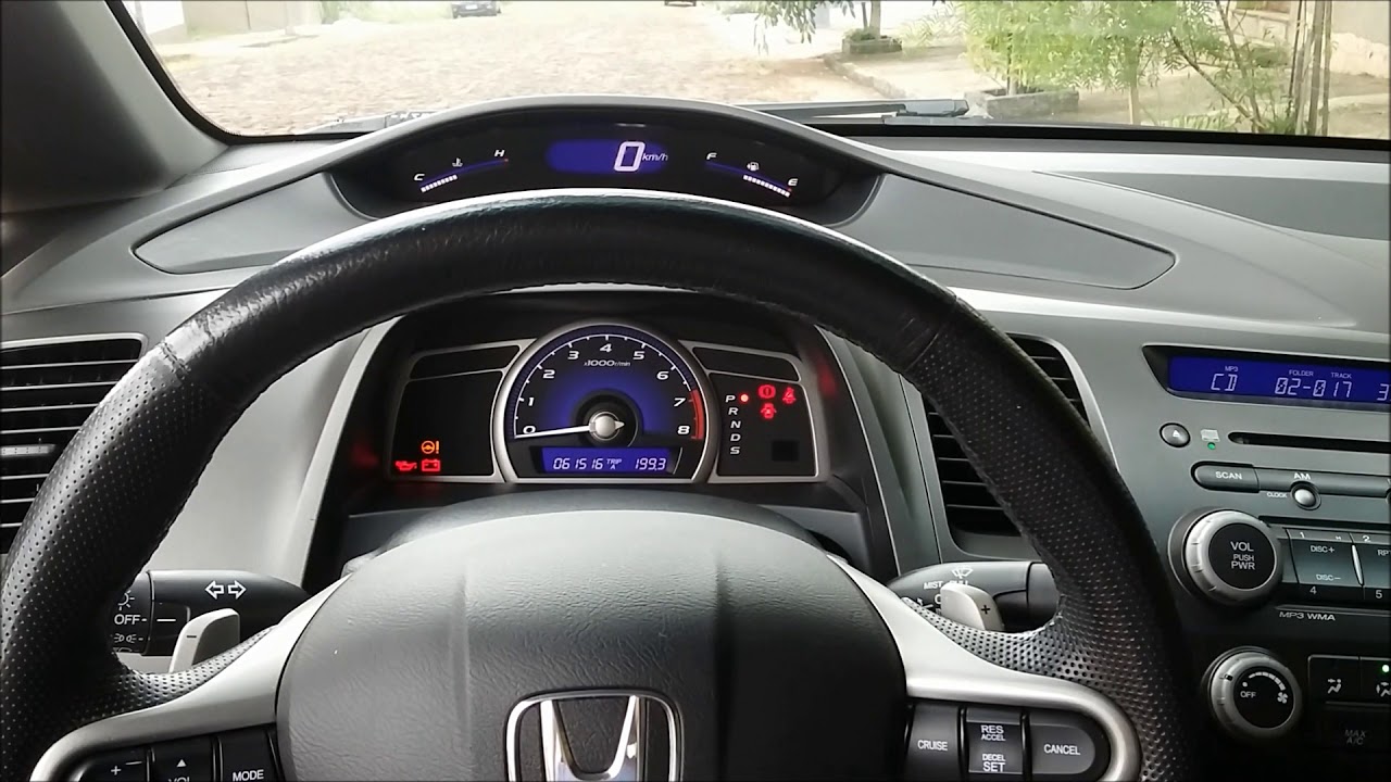 Consumo médio CIVIC 1.8 em 1.800km de estrada...