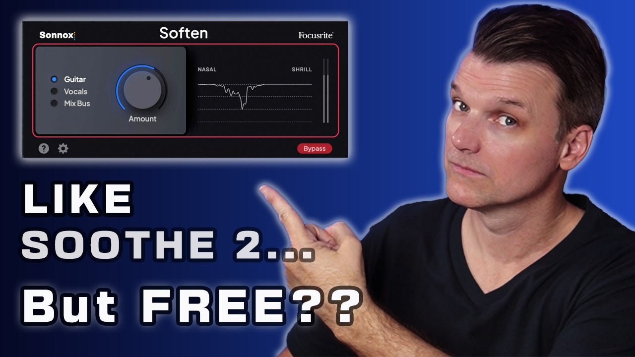 Получите более плавный вокал с этим БЕСПЛАТНЫМ плагином! – Sonnox Soften