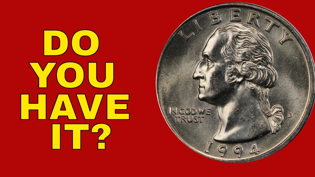 How valuable can a 1994 quarter be? Quarters worth money!