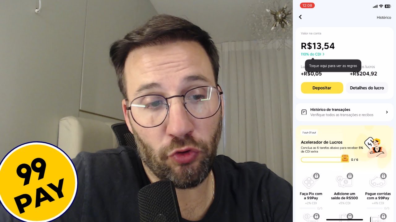 Dinheiro Parado na Conta 99Pay RENDE? (Descubra o Rendimento Agora!)