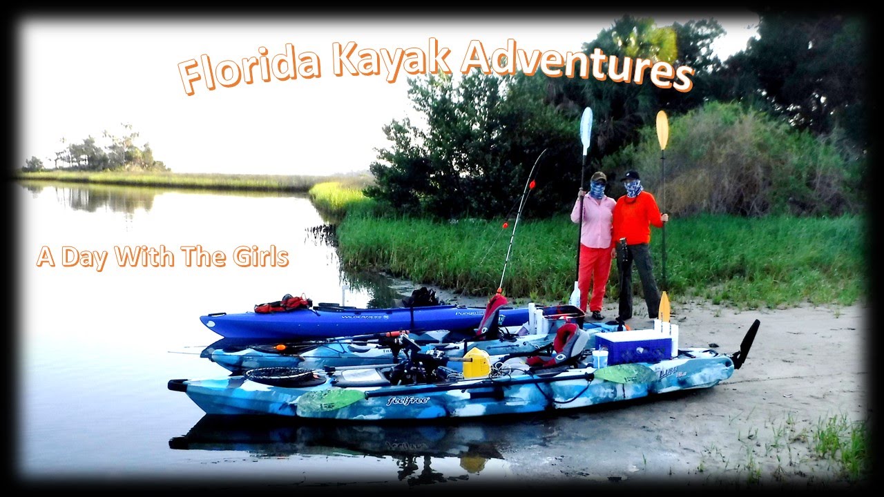 Kayak Fishing in Yankeetown with the Girls