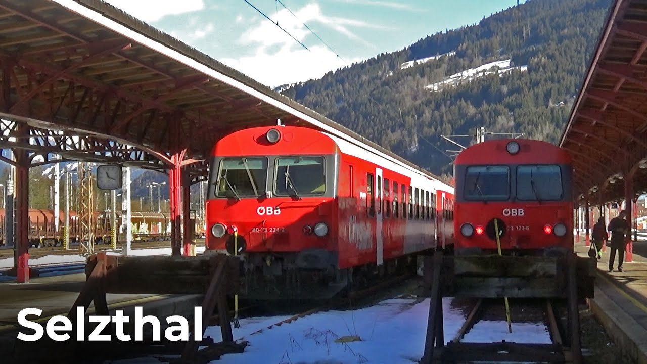 Osterreichisch Züge Vlog #43 - Selzthal Bahnhof 18.02.2023